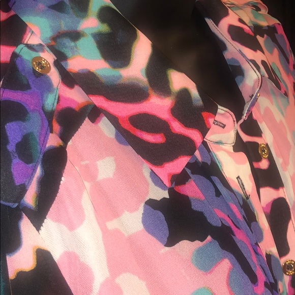 Bebe Leopard Shirt Dress👗 - Picture 6 of 16